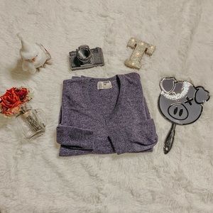 Vintage London Fog Oversized Purple Sweater SZ M